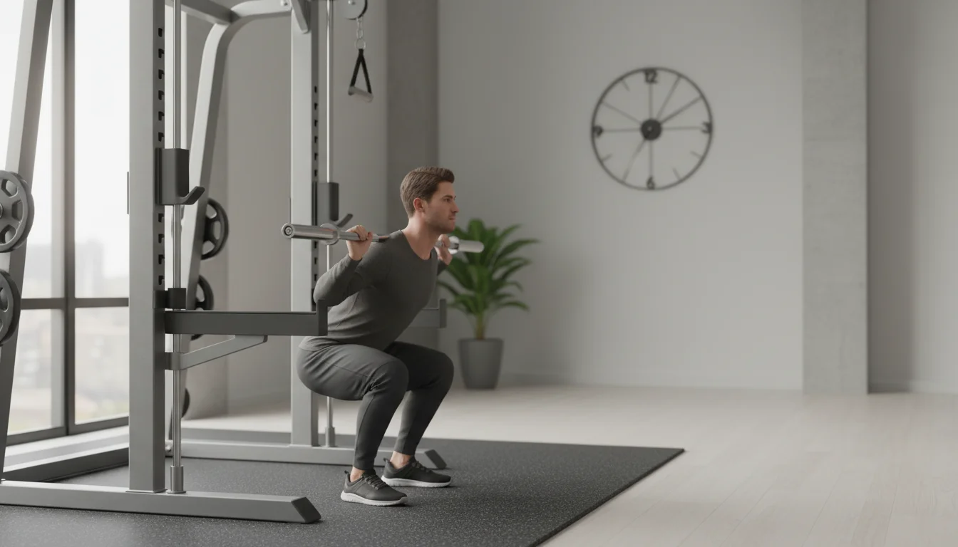 smith machine without spotter - featured image for guide