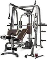 MARCY Smith Cage Workout Machine Full Body StrengthTraining Home Gym Equipment System with Leg Developer, Press Bar, PEC Deck, and Squat Rack