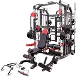 MiM USA Hercules 1001 Commercial All in One Gym Machine Vertical Leg Press Weight Bench Jammer Arms Leg Extension Complete Attachments