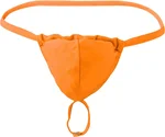 JEsilunmaMY Mens O-Ring Thongs Sexy Bulge Pouch G-String Thong Underwear Solid Color T-Back Sissy Panties Bikini Lingerie