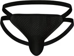 JEsilunmaMY Mens Mesh Jockstrap Low Rise Bulge Pouch Sexy G-String Thongs Butt-Flaunting Breathable Underwear Jock Straps
