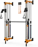 Wall Mount Smith Machine, Power Cage Rack, Cable Crossover Machine, Gym Squat Rack, Pull Up Bar, Cable Fly System, Home Gym Solution