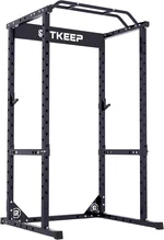 RitKeep Power Cage Power Rack RMAX-2250 Home Gym Weightlifting Squat Rack, 1200LB Capacity Multi-Functional Strength Training Cage with Pull-Up Bar, J-Hooks & Safety Bars
