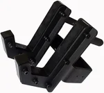 1Set Adjustable Squat Rack Safety Steel Hook Gym Gantry Frame Fitness Squat Bench Weight Barbell Bar Bracket Equipment, Fit 3"x3" with 1" Hole Power Cages Square Tube