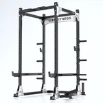X8 Power Cage with Optional LAT Pull Down/Cable Crossover/Smith Machine System, 3000LB Squat Rack for Home & Garage Gym, with Weight Storage Rack and More Training Attachments