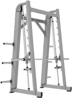 French Fitness Napa Smith Machine Plate Loaded – Versatile Strength Training Equipment for Squats, Bench Press, Shoulder Press, Deadlifist, Durable 3mm Steel Frame