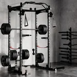 Power Cage , 2000lbs Multi-Function Squat Rack Power Cage with More Training Attachment for Home Gym