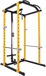 Fitness Power Rack Squat Rack Multifunctional Household Box Power Cages Strength Training Pull-up Fitness Weight Lifting Cage Squat Cage