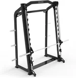 XMARK Smith Machine with 7' Barbell and Weight Plate Storage, Gym Machine for Facilities and Homes, Great for Squats, Deadlifts, Hip Thrusts, Glute Bridges, Calf Raises and More