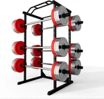 1200 lbs Load Squat Rack Power Cage,14 Adjustments Squat Rack, Heavy- Duty Power Racks for Home Gym, Perfect for Home Workouts