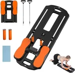 Foldable Pilates Floor Board for Gym Home,at Home Pilates Board for Home Workout,Slide Boards for Beginners Exercise,Ab Workout Machine,