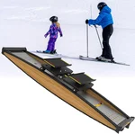 Ski Machine,Leg Trainer Ski Training Simulator,Body Balance Workout Machine,Indoor Aerobic Fitness Equipment Waist Training Ski Simulator